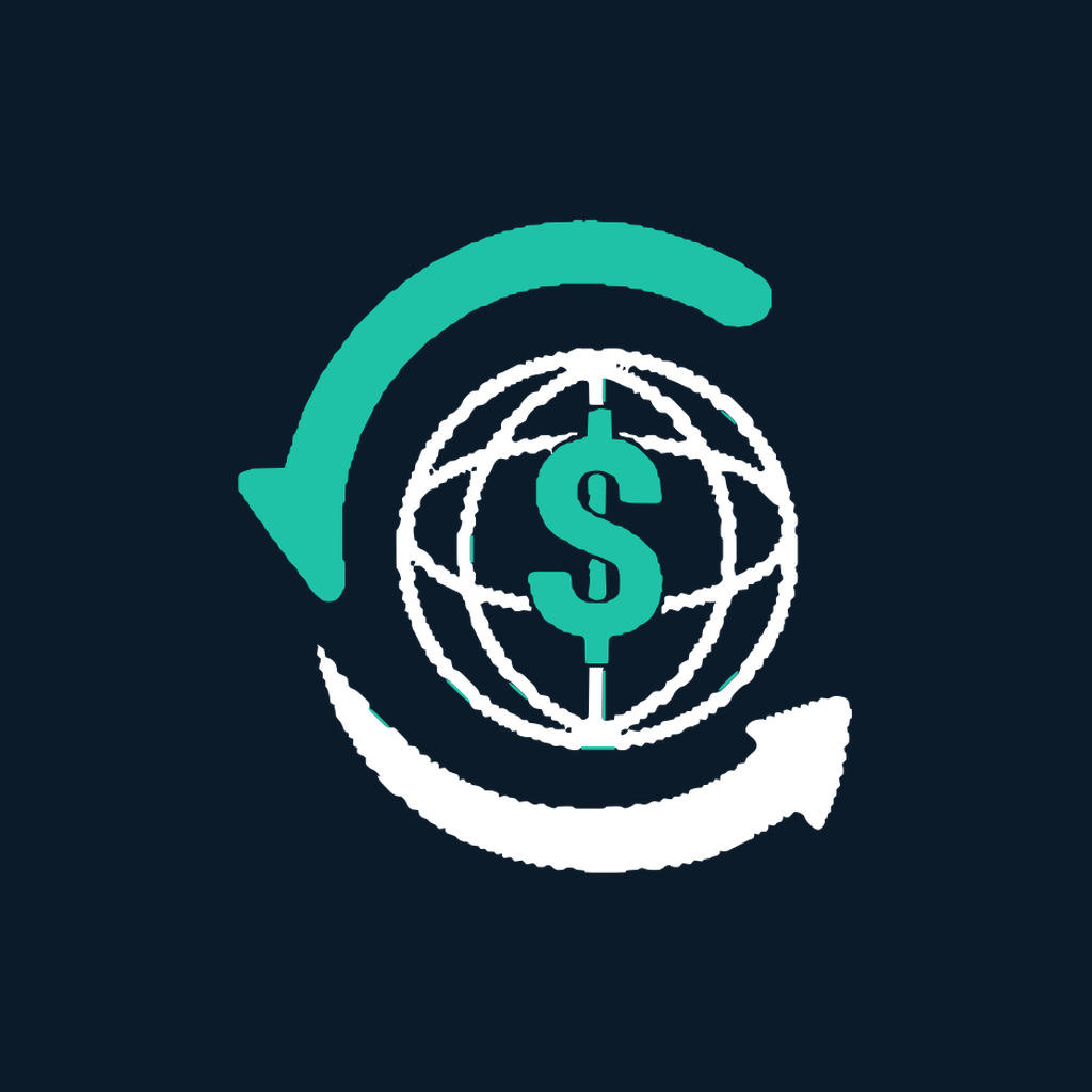 Icon on navy